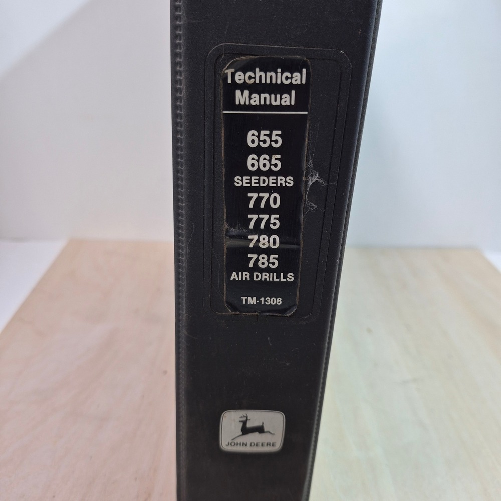 John Deere Technical Manual TM-1306 655 665 Seeders 770 775 780 785 Air Drills‎